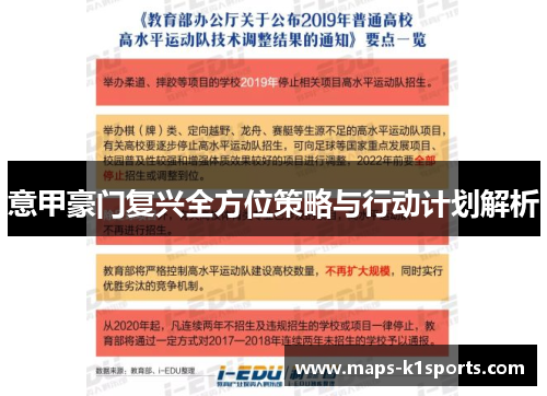 意甲豪门复兴全方位策略与行动计划解析